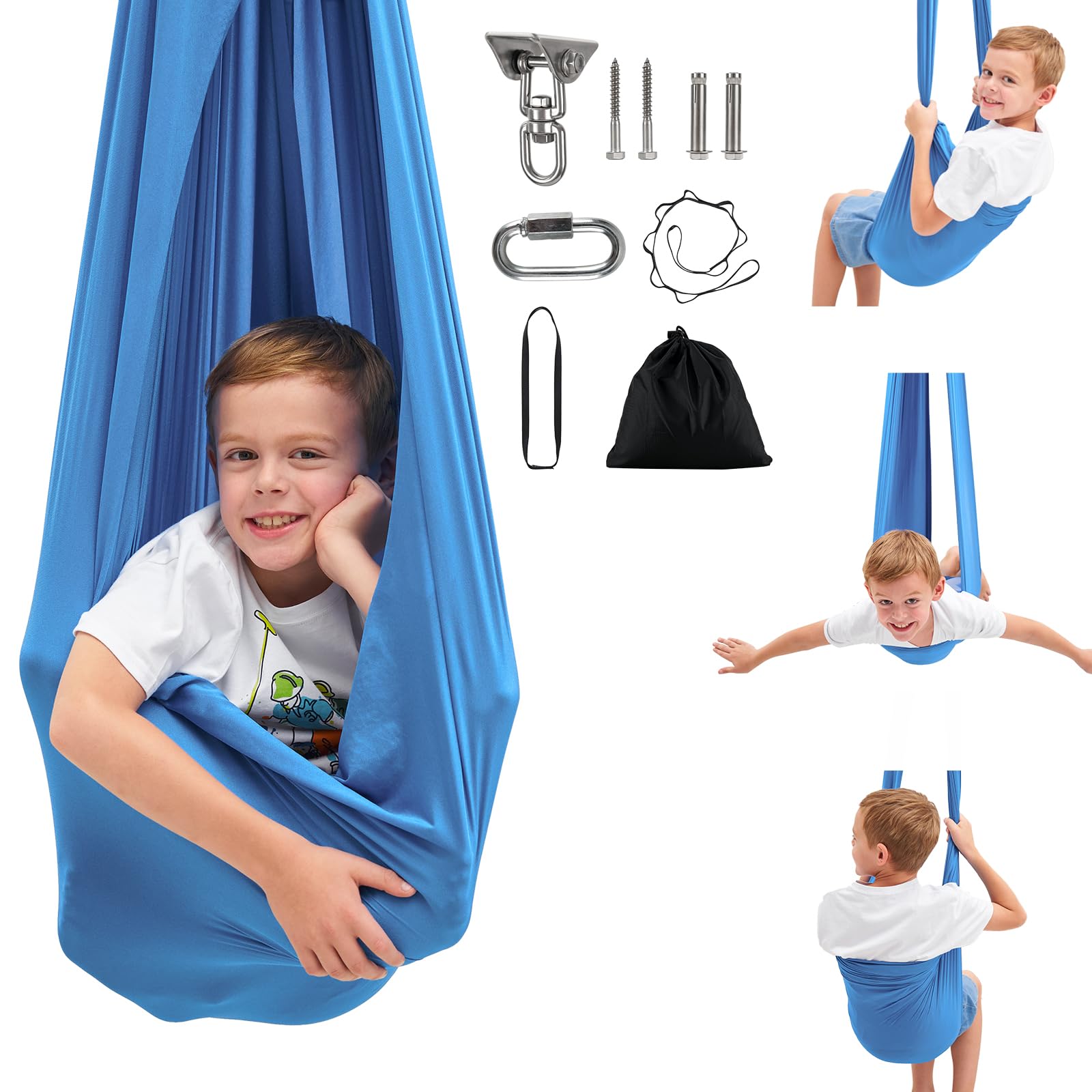 Photo 1 of Sensory Swing,Therapy Swing for Kids with Special Needs (Hardware Included),Sensory Swing for ADHD, Autism, Sensory Processing,Therapy Swing