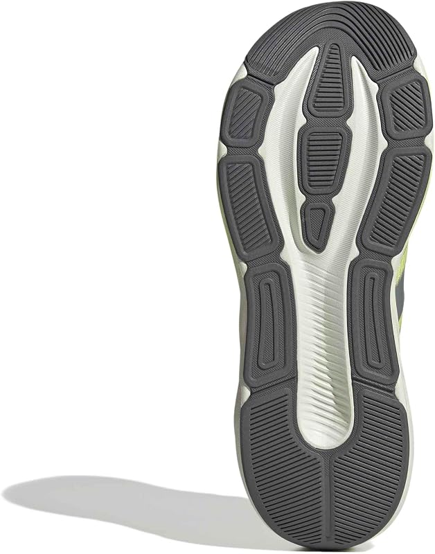 Sapatilhas de corrida Galaxy 8 masculinas, cor branca/cinzento cinzento/verde sinal, 42 EU