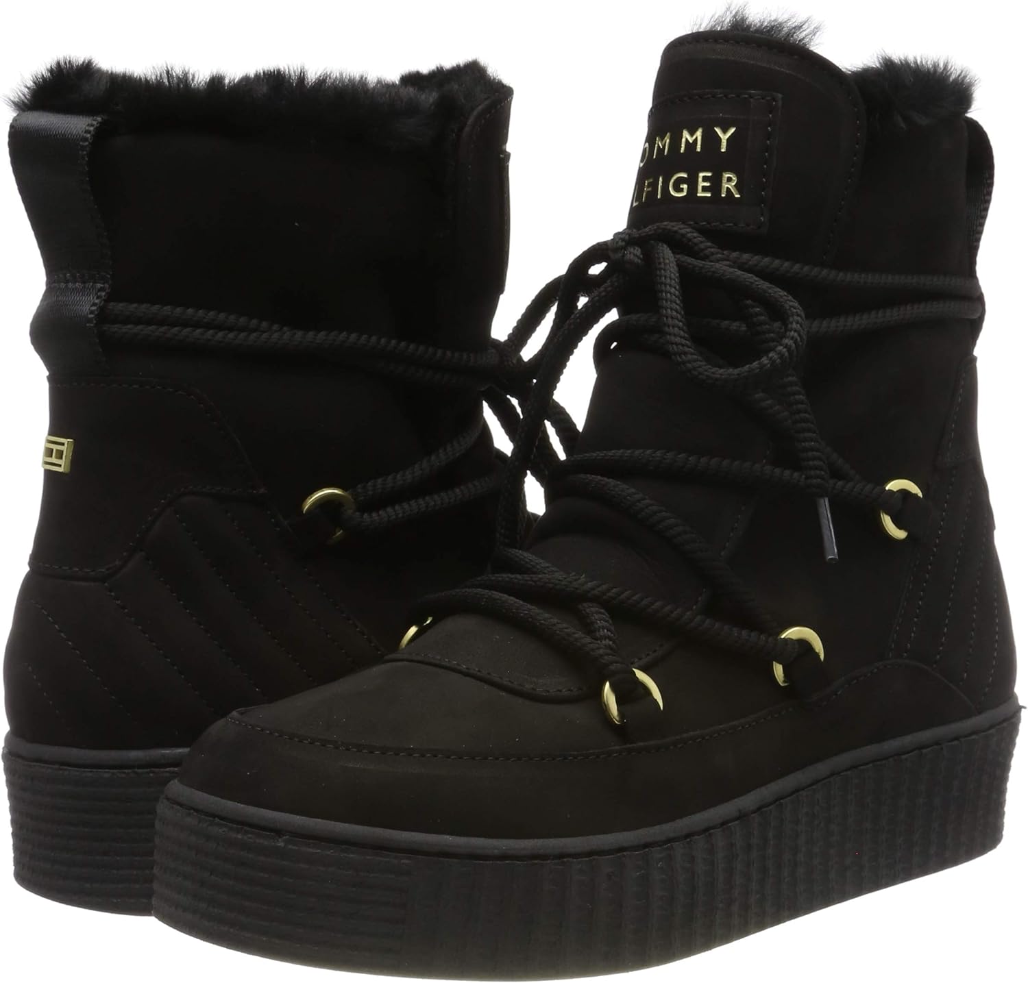 tommy hilfiger cozy bootie