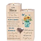 Niece Gifts from Auntie, Candlestick, Niece Gifts from Aunt, Birthday for Niece