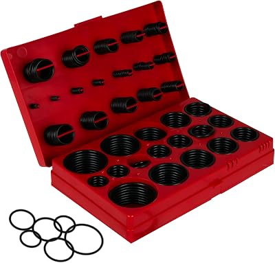 ZENO 419 Piece Nitrile Rubber O-Ring Gasket Kit Washer Seal Plumbing Taps