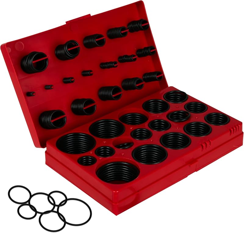 ZENO 419 Piece Nitrile Rubber O-Ring Gasket Kit Washer Seal Plumbing Taps