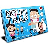 Mouth Trap the  Loud Talking Mouthpiece Game with Forfeit Cards UK Edition