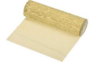 MECCANIXITY Crepe Paper Roll Crepe Paper Decoration 8.3ft Long 5.9 Inch Wide for Wedding Ceremony Various Festivals Decoratio