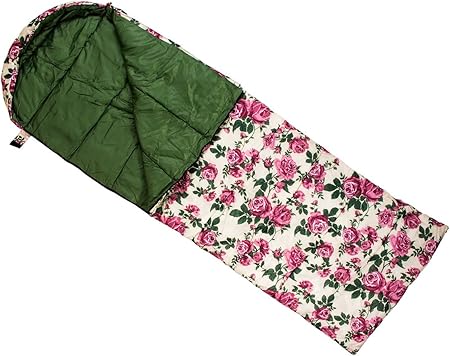 floral sleeping bag