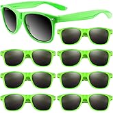 ASTARON 8 Pack Kids Party Novelty Sunglasses Bulk for Kids 3+ Summer Beach Party Birthday Party Favors Supplies Goody Bag Filler