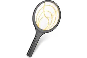 mafiti Fly Swatter Electric, Battery Powered Fly Killer Mosquito Zapper Bug Zapper Racket for Indoor Outdoor, Black