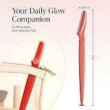 Kitsch Dermaplane Razor for Women Face Coral 12 pcs view 5