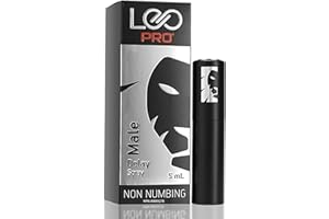 Delay Spray for Men, Non-Numbing. Natural Climax Control to Last Longer in Bed Male Genital Desensitizer Spray: Helps Prematu