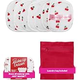 The Original MakeUp Eraser 7-Day Set, Cherry Crush | Erase All Makeup with Just Water (Waterproof Mascara, Eyeliner, Foundati