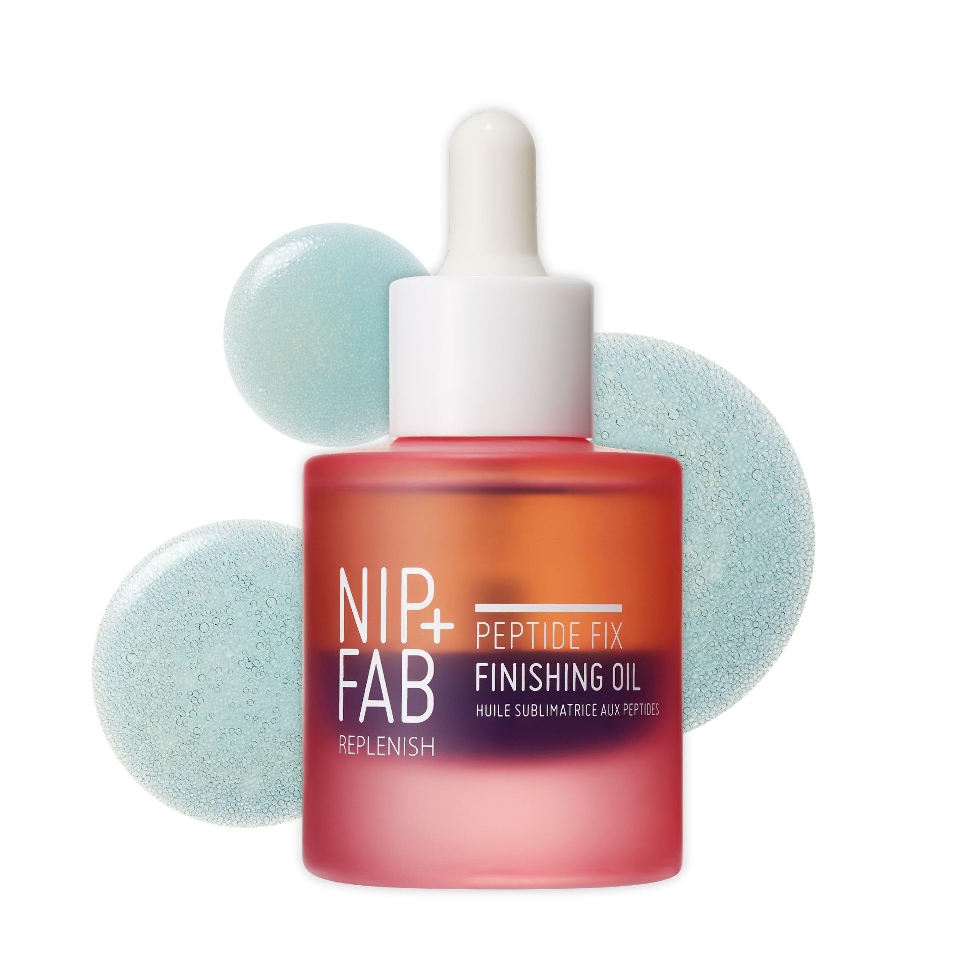 Photo 1 of Nip+Fab Peptide Fix Finishing Oil 2%, 1.01 fl oz, Perfect Finish for All Skincare Routines, Support the Skin Barrier, Brighter Smoother Skin Lightweight Bi-Phase Anti-Wrinkle Formula