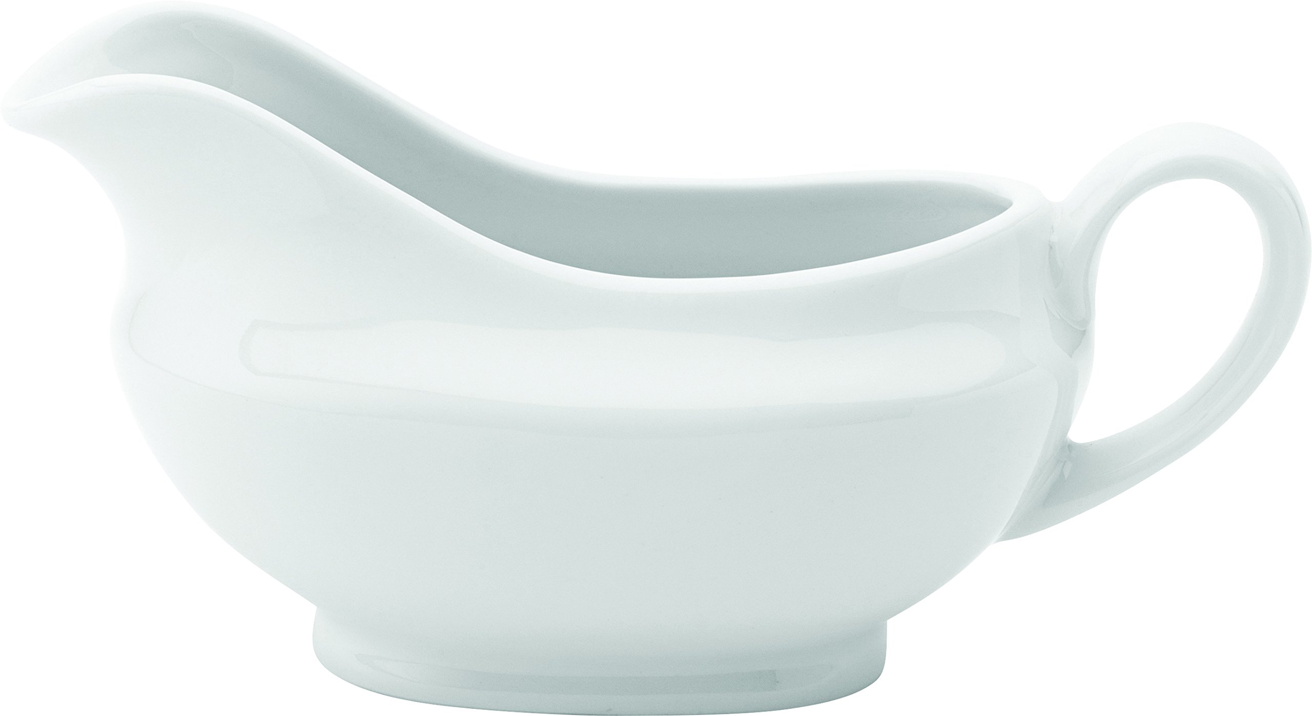 Utopia K70001 Titan Traditional Sauce Boat, 4 oz., 11 cL (Pack of 6)