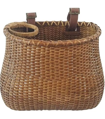 Lot De 4 Paires De Sangles En Cuir PU Pour Panier De Vélo - Réglables, 22 X 2,6 Cm, Boucle Métal - 4