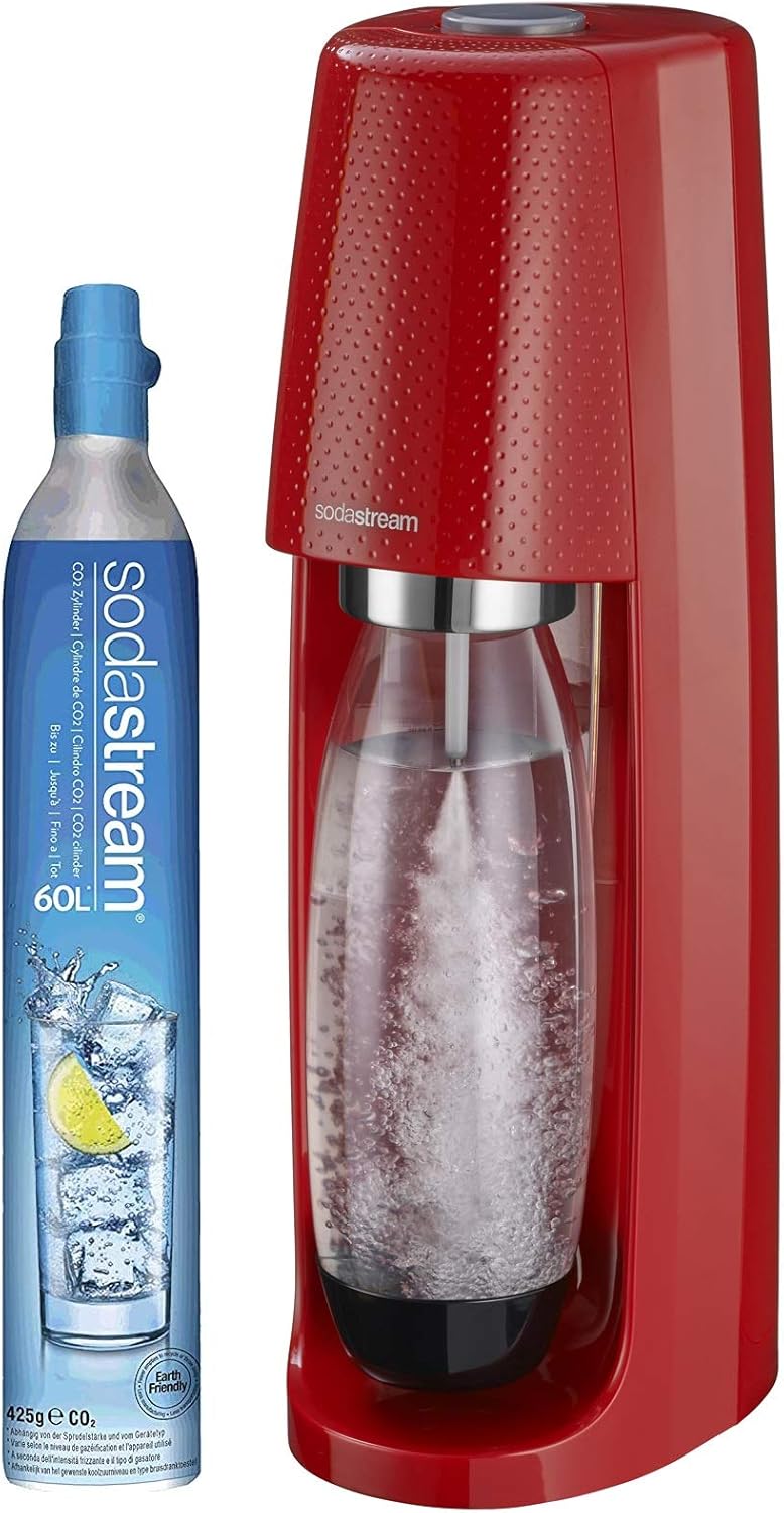 SodaStream Spirit Sparkling Water Maker Red BigaMart
