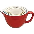 Creative Co-Op Bowl Shaped Measuring Cups (Set of 4 Sizes)