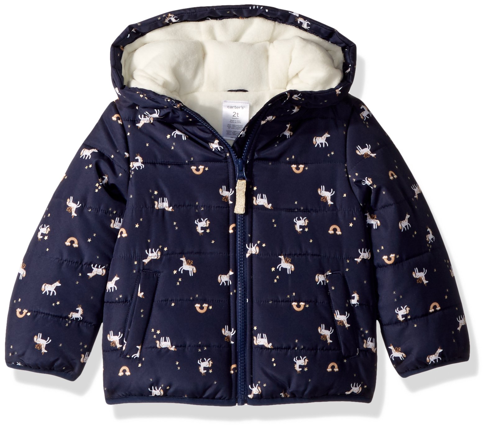 carters unicorn jacket