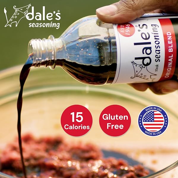 ORIGINAL STEAK SEASONING BY DALE’S, GLUTEN-FREE I NO CHOLESTEROL | DELICIOUS ON MEATS, FISH, POULTRY | (3) 16 OZ BOTTLE | NO LONG MARINATING, SAVORY BLEND OF EXOTIC SPICES!