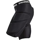 Bodyprox Protective Padded Shorts for Snowboard,Skate and Ski,3D Protection for Hip,Butt and Tailbone