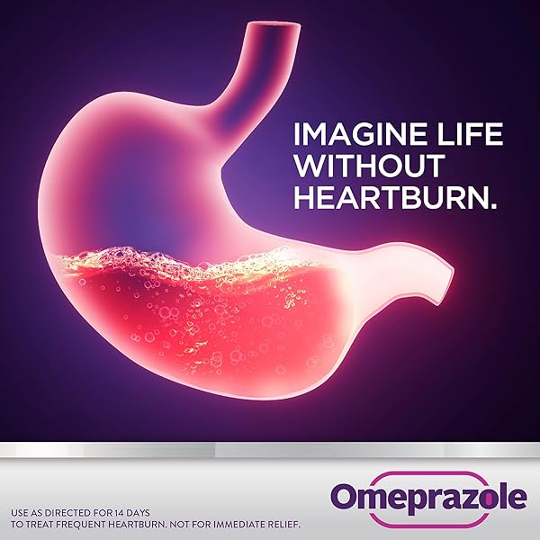 GOODSENSE OMEPRAZOLE DELAYED RELEASE TABLETS 20 MG, STOMACH ACID REDUCER FOR FREQUENT HEARTBURN TREATMENT, 28 COUNT