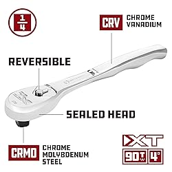 Powerbuilt 1/4" Drive XT90 90 Tooth Professional