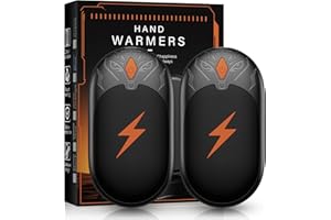 AJVV Hand Warmers Rechargeable 2 Pack, Electric Hand Warmer Up to 24Hrs, Wolf-Shape, Portable Reusable HandWarmer, Winter Gifts for Camping, Hunting, Fishing, Christmas