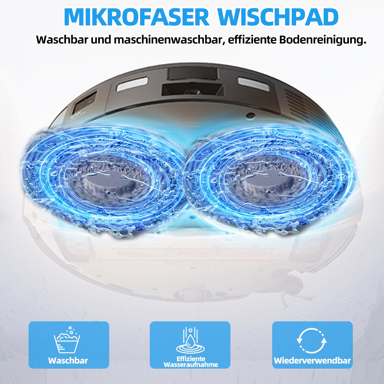 28 Stück Zubehör für Roborock Saros 10R / Qrevo CurvX/Qrevo Curv 2 Pro Saugroboter, Ersatzubehör 4 Hauptbürsten 6 Wischpads 6 Staubbeutel 6 Seitenbürsten 4 Filter 1 Reinigungsbürste 1 Schraubendreher 4