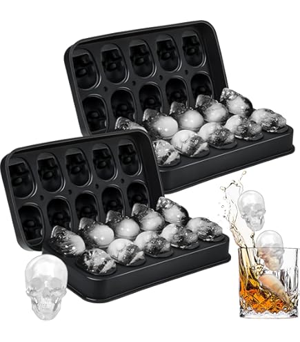 Hutzler Ice Ball Tray - Makes 24 Round Ice Spheres, Natural Color