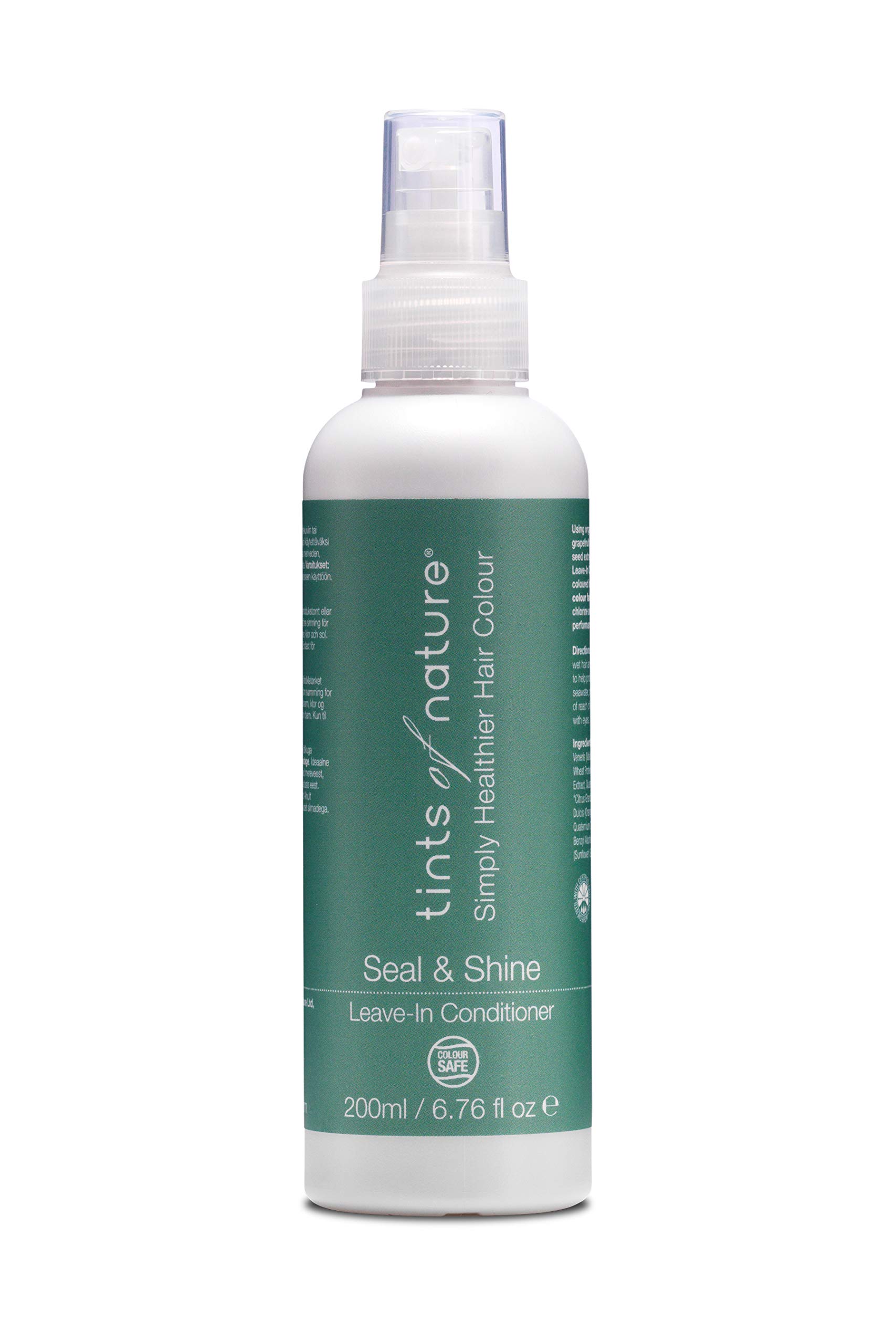 Tints of Nature Natural and Organic Seal and Shine Leave-In Conditioner, Vegan-Friendly, 1 x 200ml