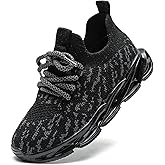 DADAWEN Toddler/Little Kid Boys Girls Lightweight Breathable Sneakers Strap Athletic Tennis Shoes for Running Walking