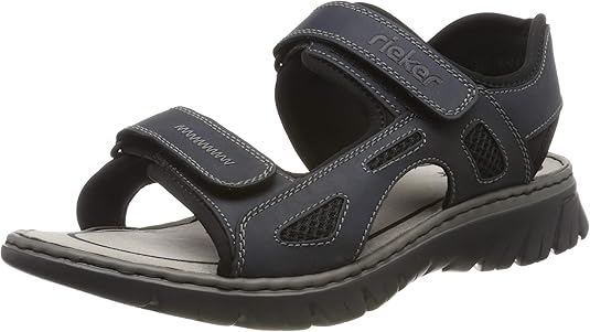 rieker navy sandals