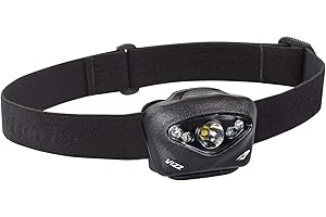 Princeton Tec Vizz Tactical LED Headlamp (420 Lumens, Black), One Size