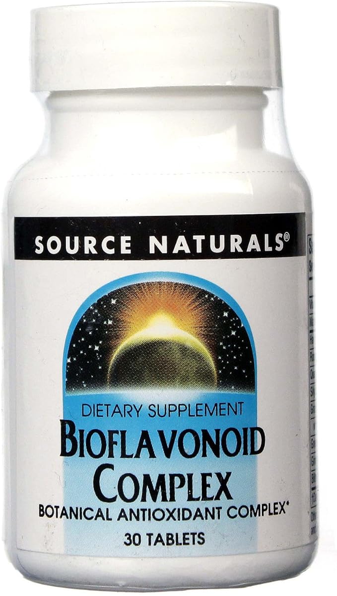 Bioflavonoid Complex Source Naturals, Inc. 30 Tabs Health