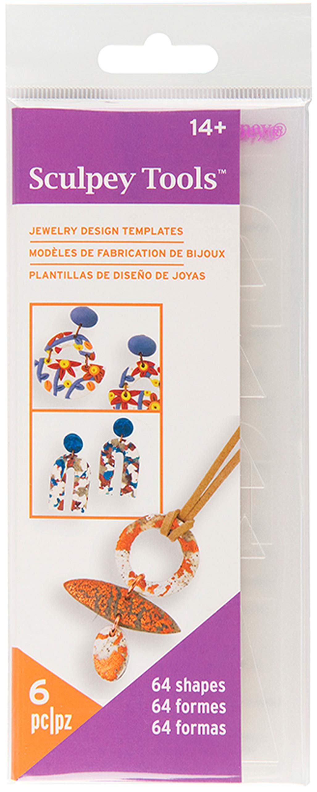 Sculpey Jewelry Design Template