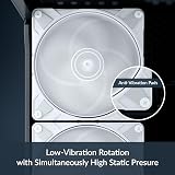 ARCTIC P14 Max 140mm PC Fan PWM 400-2800 rpm High Static Pressure White view 4