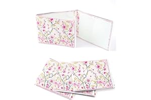 WalkManony Card Sleeve for Mahjong Card 2026, Large American Mahjong Card Holder, Mahjong Card Protector 4 Pack, Chinoiserie 
