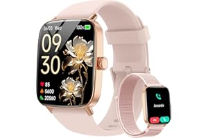 Smart Watch for Women, 2025 New Smartwatch (Answer/Make Call) for iPhone/Android, 1.85" HD Dynamic Dial Fitness Tracker with 