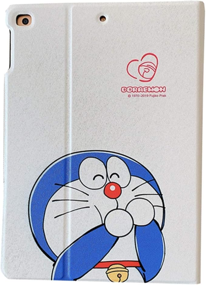 Amazon Co Jp タブレットpcケース Ipadケース 手帳型 Ipad Air Ipad Pro Ipad Mini 19 18 17 軽量 薄型 耐久性 全面保護 傷防止 オートスリープ 磁気吸着 フィルム ペンシルホルダー付き 可愛い ドラえもん ホワイト 家電 カメラ