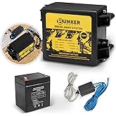BUNKER INDUST Trailer Brake Breakaway Kit with Charger, LED Display, Switch, 12V 5Ah Battery for Trailer Caravan