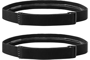2 Pack Elastic Headlamp Strap Replacement Headband, Adjustable Headlight Strap Fit for Most Black Diamond Petzl Energizer Pel