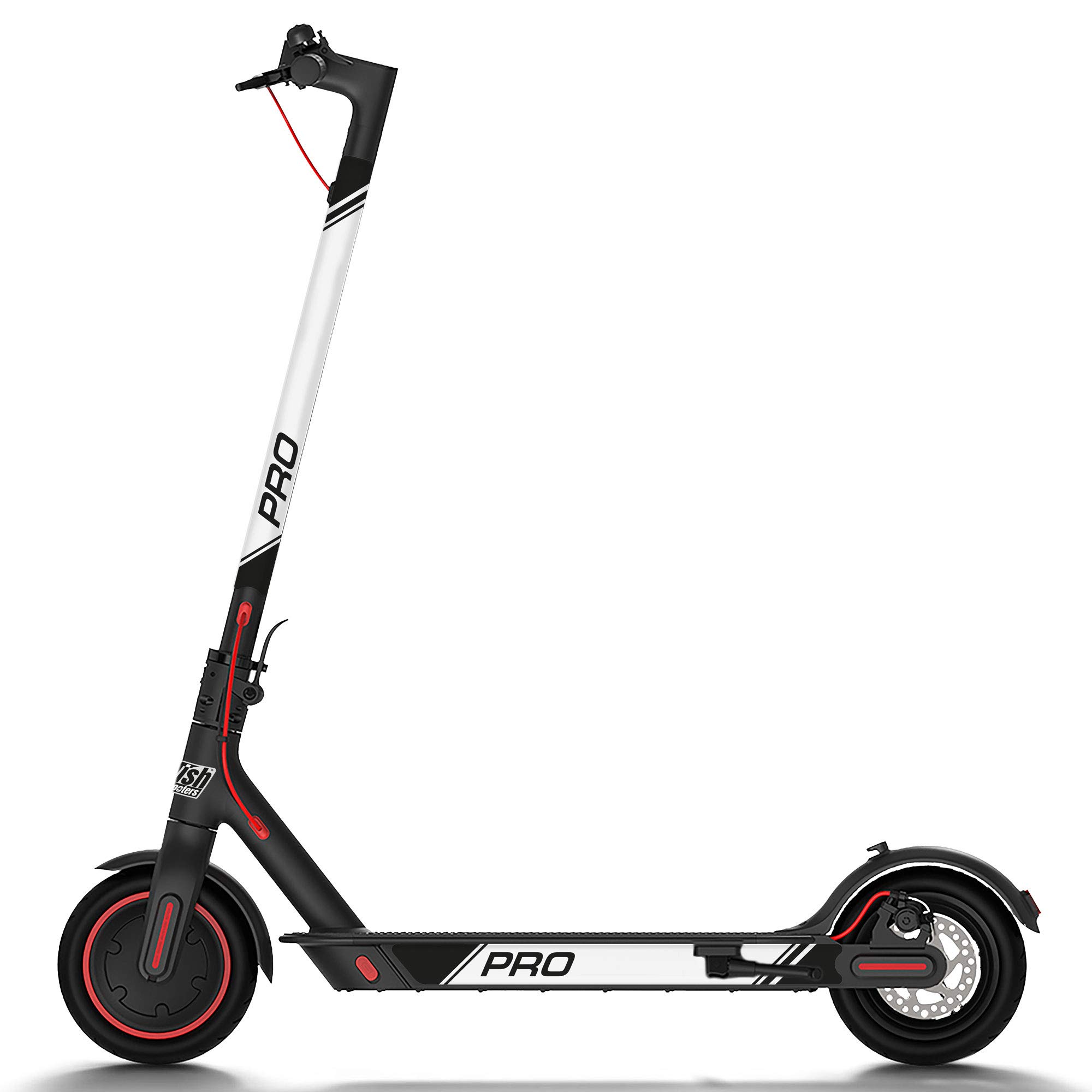 Xiaomi M365 Stickers, Xiaomi M365 Vinyl,STYLISH SCOOTERS,REFLECTANT PRO White,Sticker Xiaomi m365 pro 2,Xiaomi m365 Stickers