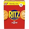 RITZ Original Crackers, Snacks for Kids and Adults, Lunch Snacks, Family Size, 20.5 oz