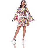 Costume Culture Women's Plus-Size Groovy Chic Costume