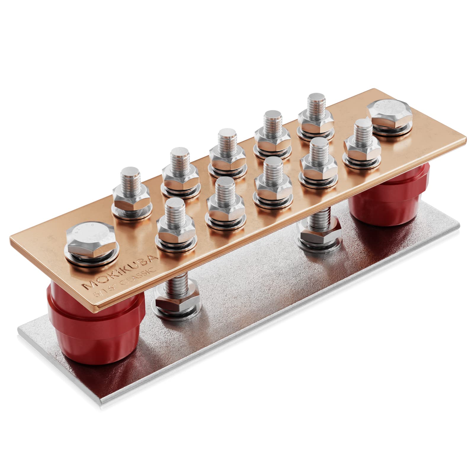 Wall Mounted Ground Bar Kit-Copper Bus Bar