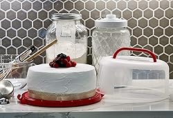 Top Shelf Elements Round Cake Carrier For Up To 10