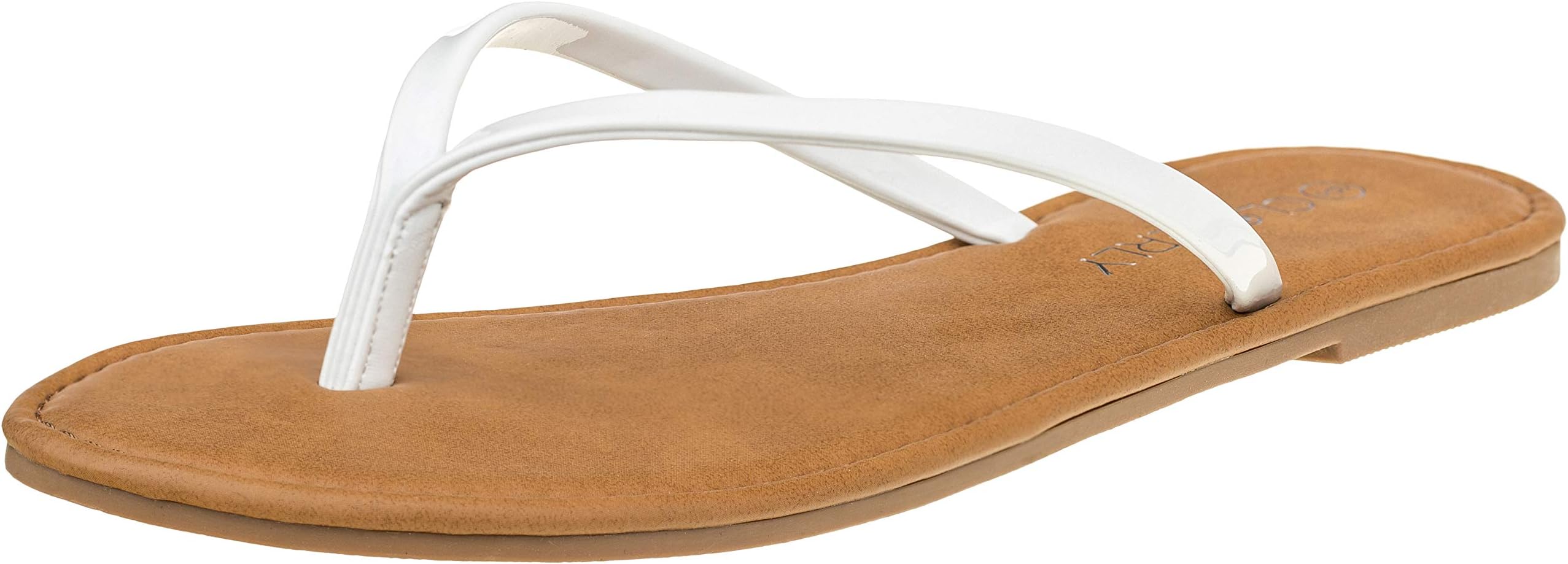 CLOVERLY Women's Summer Flat Flip Flops Slip On Sandals Shoes