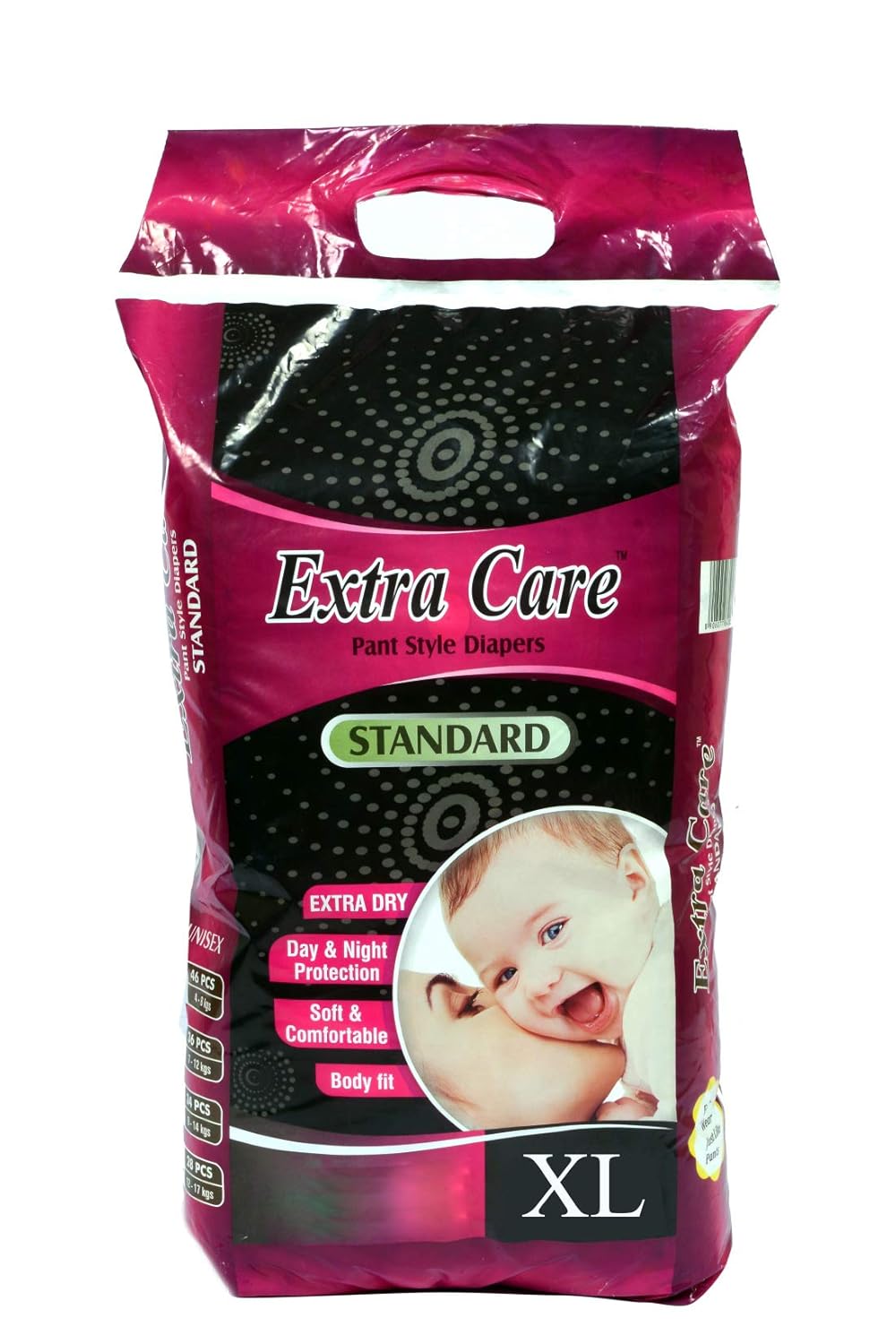 extra care baby diapers jumbo pack