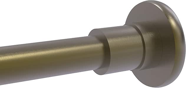 Amazon.com: Allied Brass 1099 Curtain Shower Rod Bracket, Antique Brass