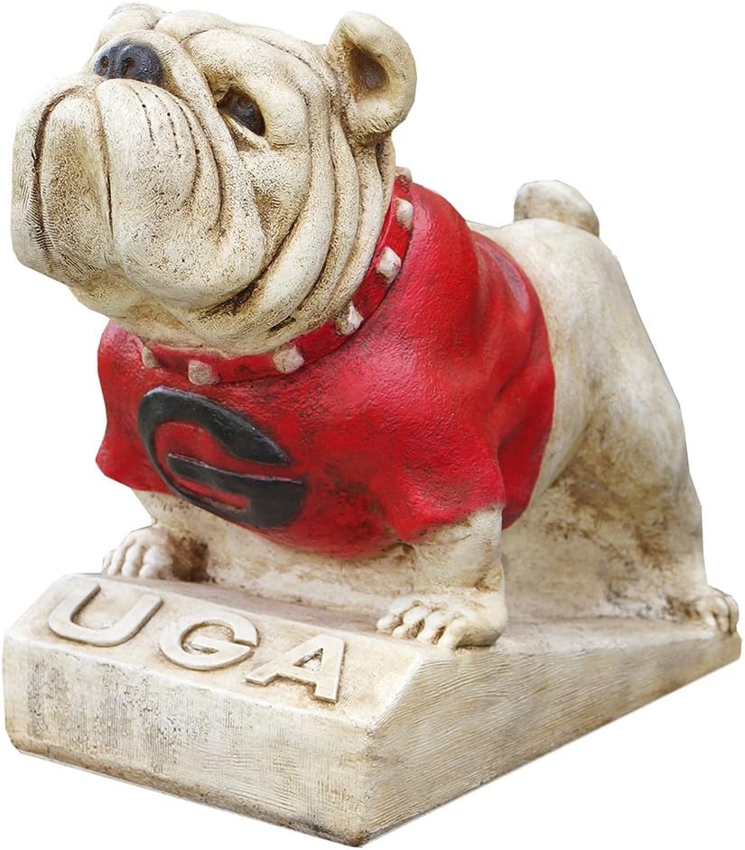 Stone Mascots - University of Georgia Bulldog "UGA" College Stone Mascot