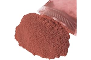 FOUNABOB Mica Powder 0.35OZ/10G Burgundy Pigment for Epoxy Resin Candle Soap Dye Makeup