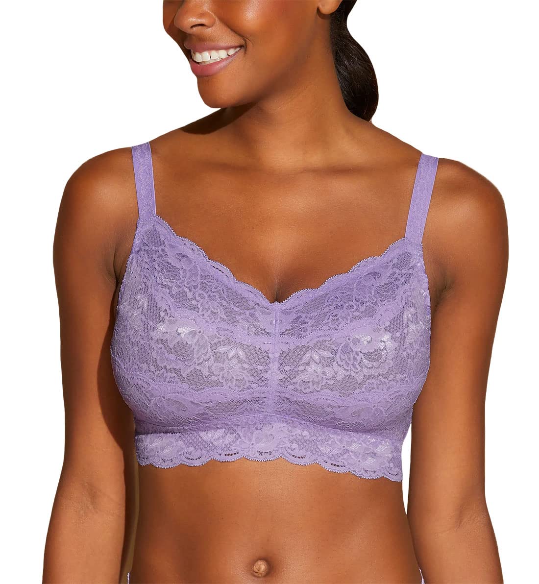 Cosabella Women’s Say Never Curvy Sweetie Bralette, Himalayan Sky, Small